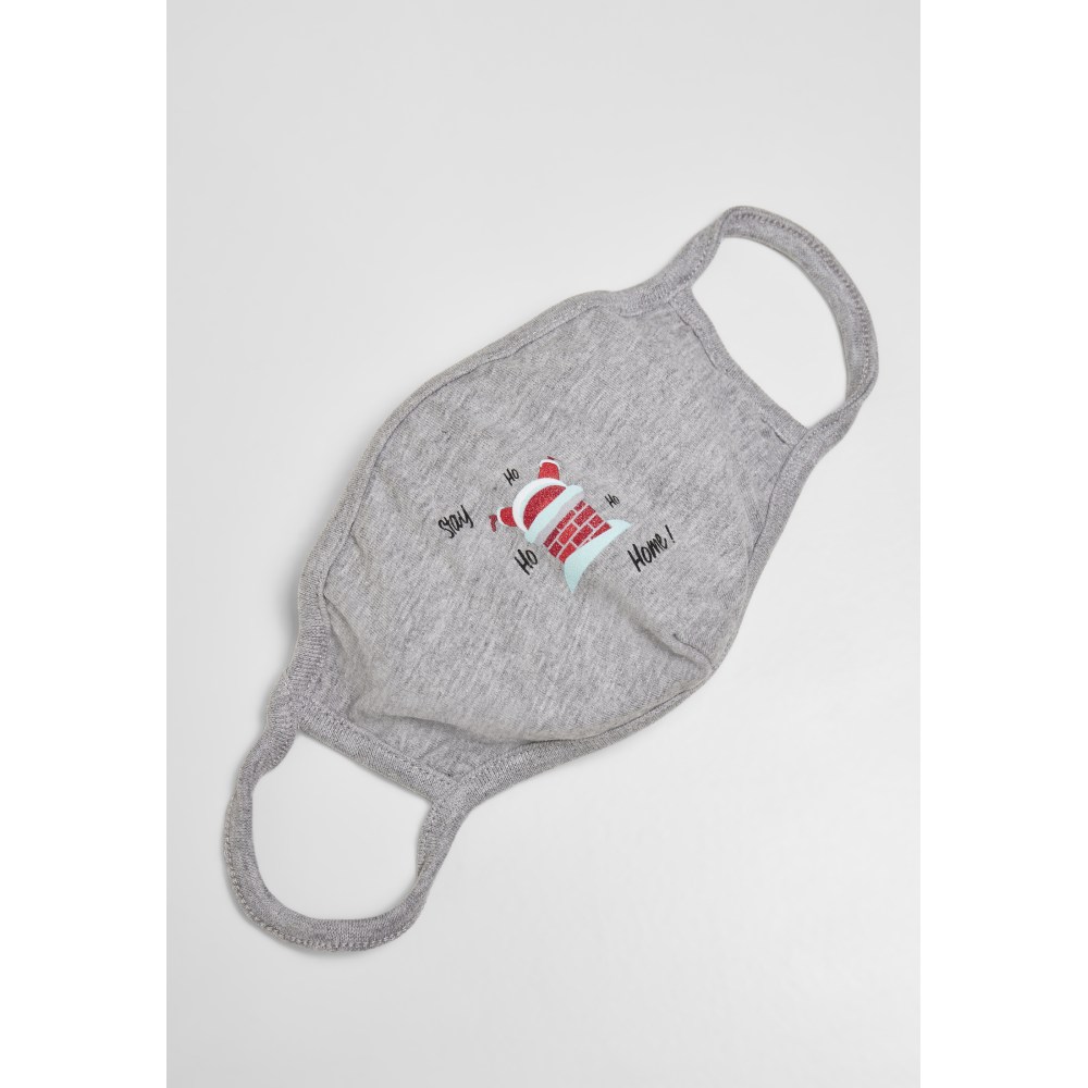 Urban Classics - Chimney Face Mask heather grey one size Masker - Mondkapje - Grijs